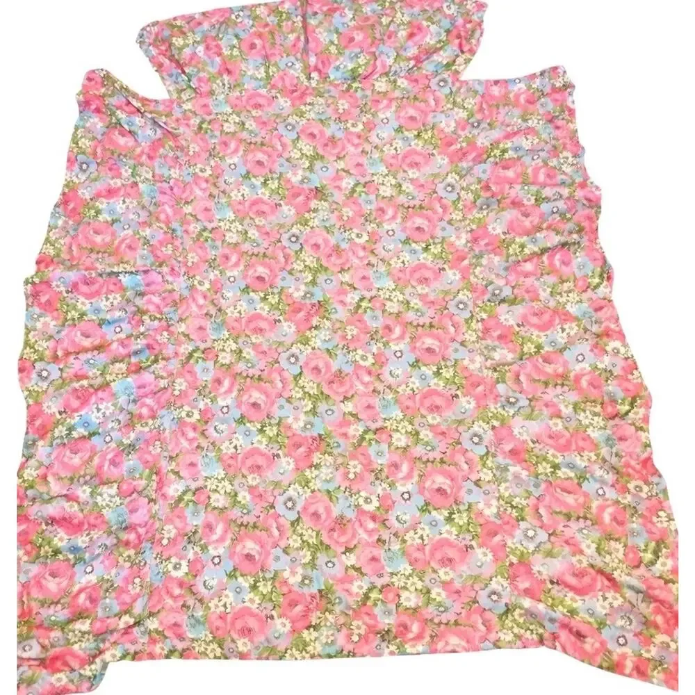 Vtg JC Penney Garden Path Floral Comforter NOS Cottagecore Twin Full Shabby New